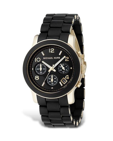 michael kors mens watch rubber strap|Michael Kors 44mm watch band.